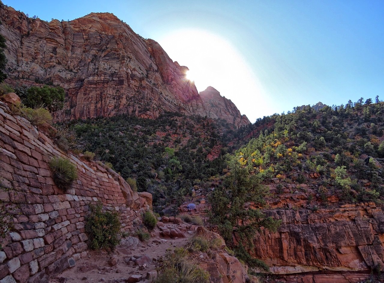 Sunrise over Watchman