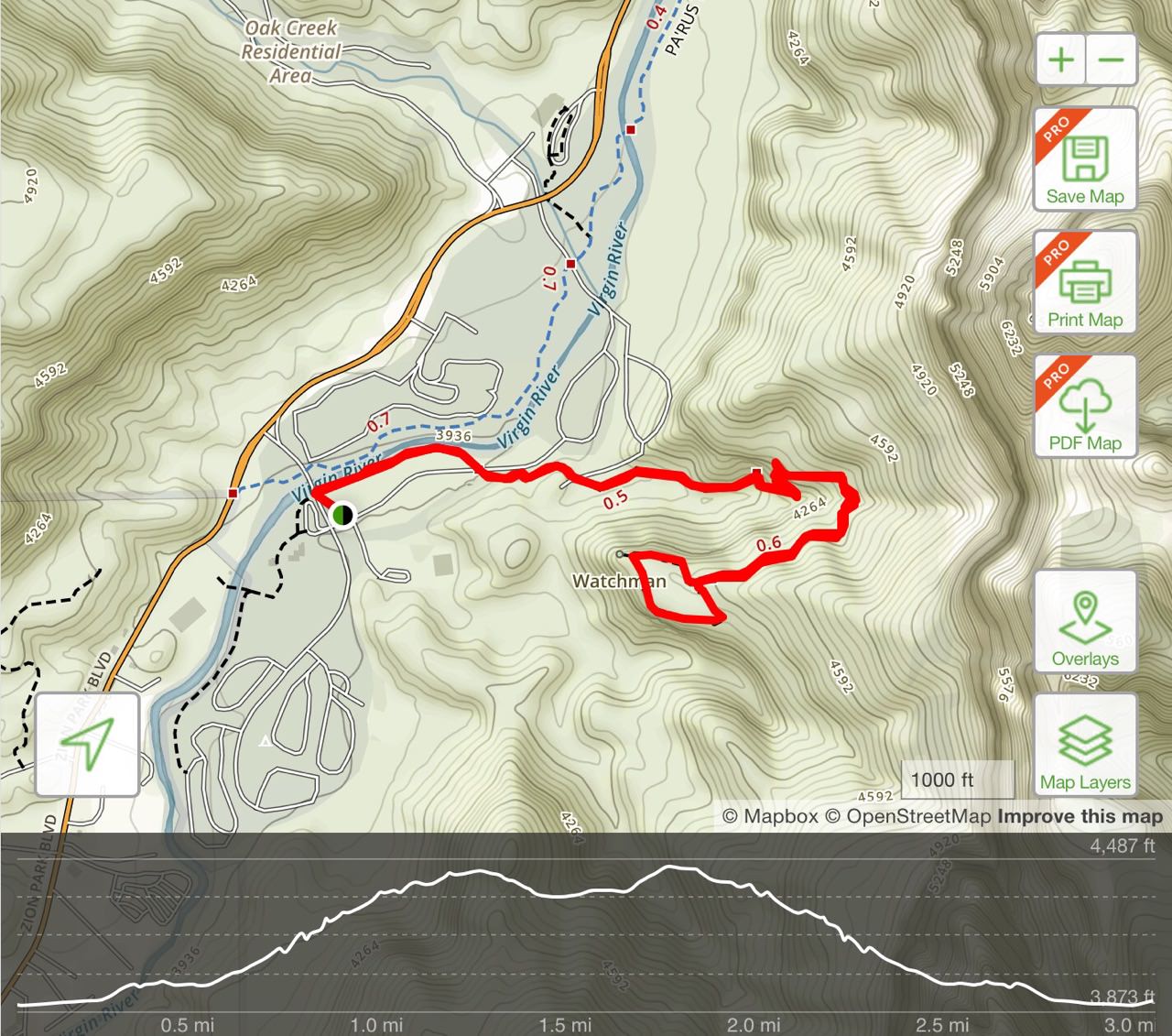 Watchman Map