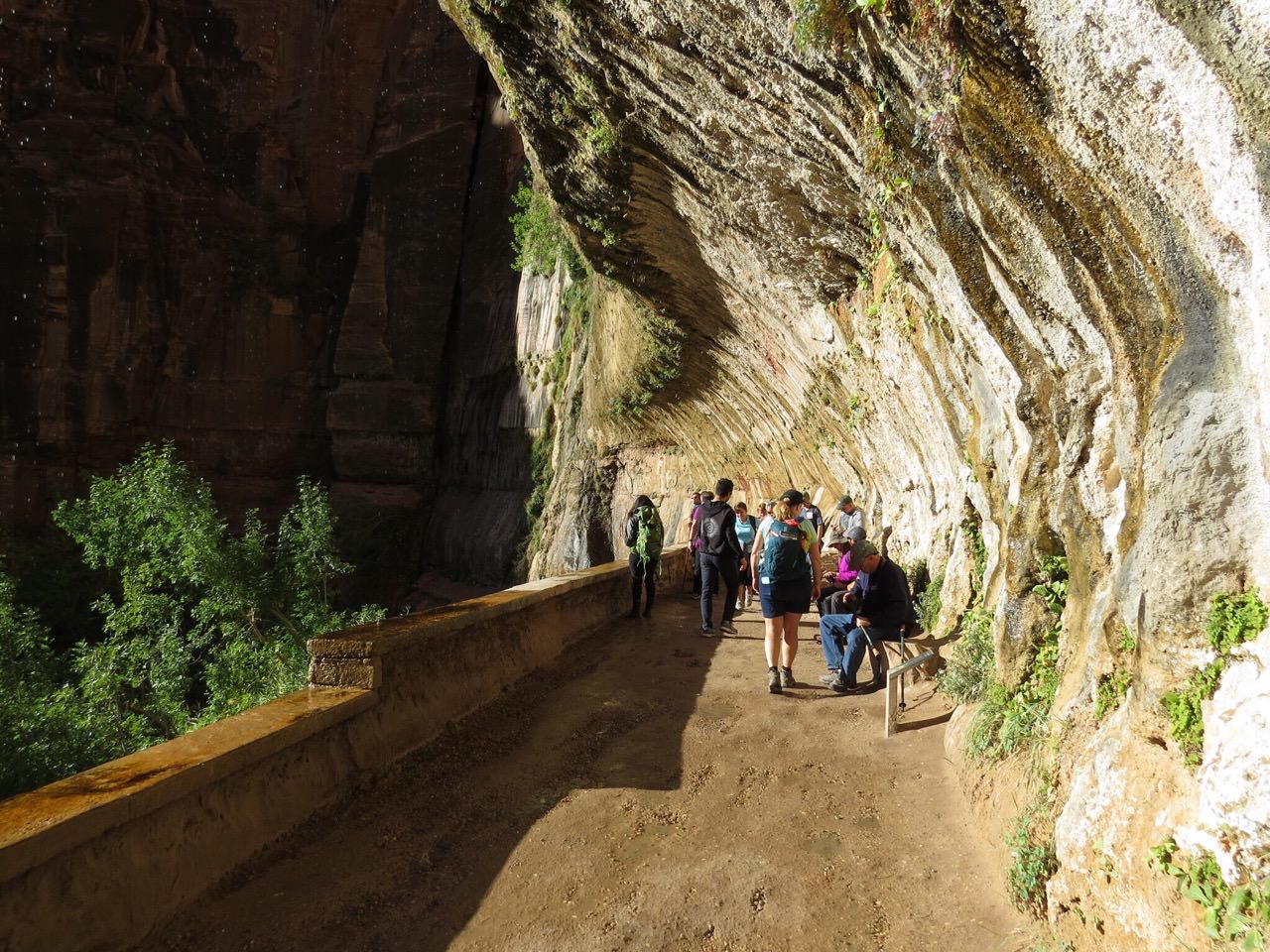 The Weeping Rock alcove